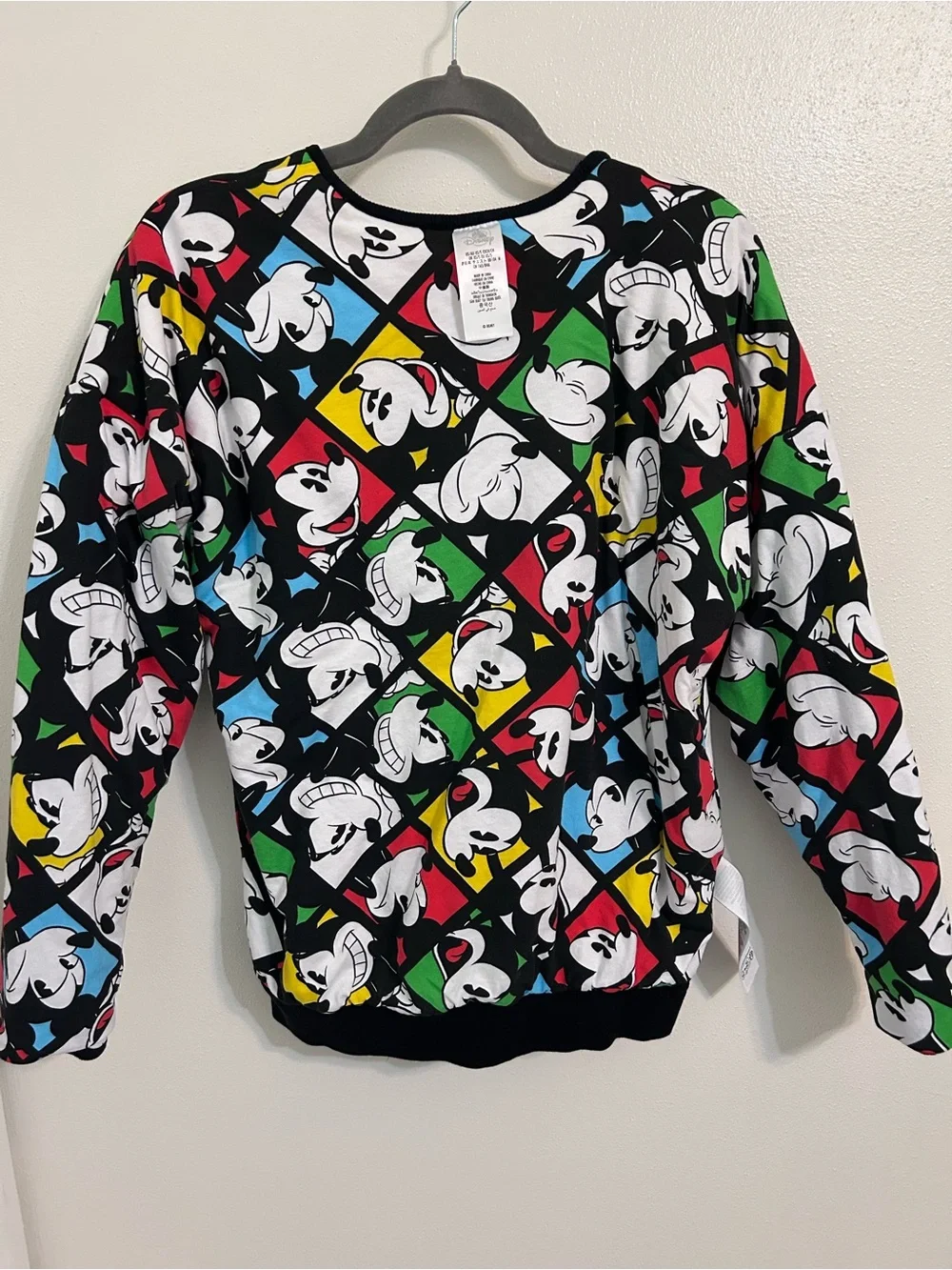 Disney Mickey Mouse Colorblock reversible pullover - pillow soft